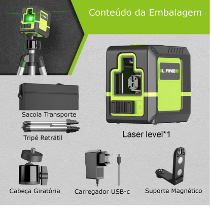 Nível de Laser Verde