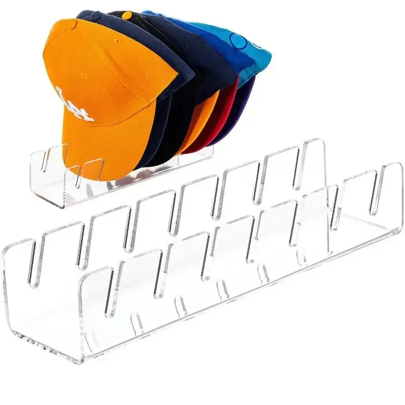 Organizador em acrílico para bonés