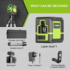 Nível de Laser Verde