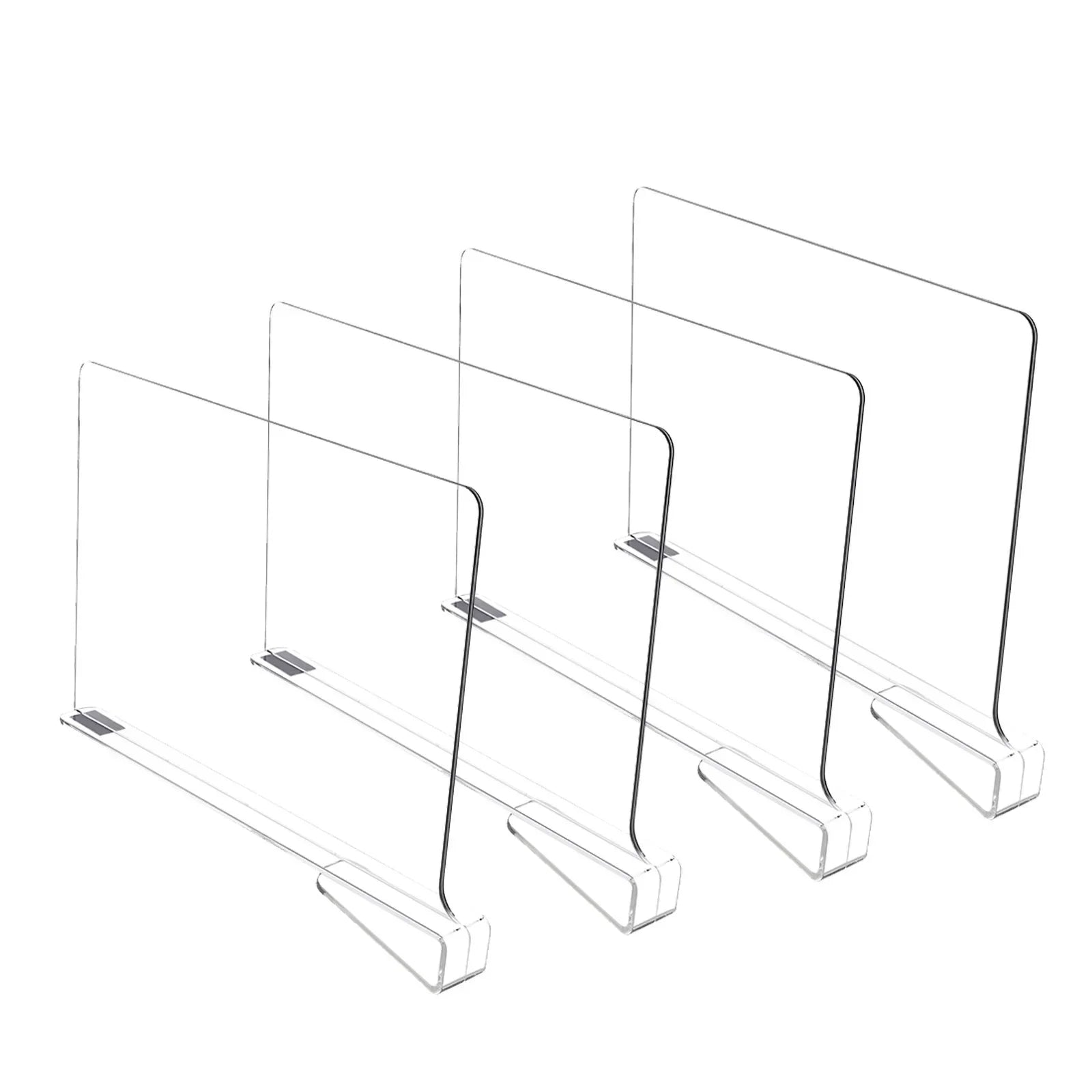 Prateleira transparente para armário